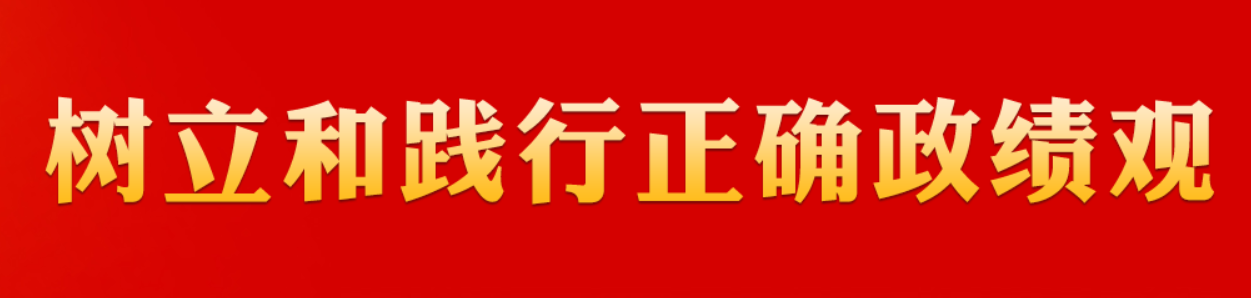 践行正确政绩观专题